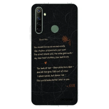 Picasee silikonska prozirna maskica za Realme 6i - POET