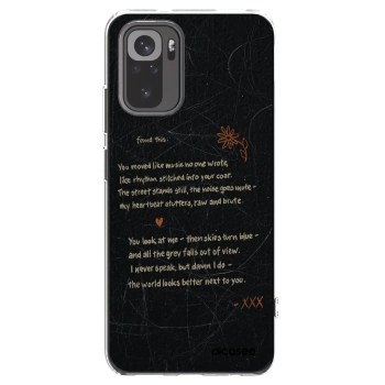Picasee silikonska prozirna maskica za Xiaomi Redmi Note 10 - POET