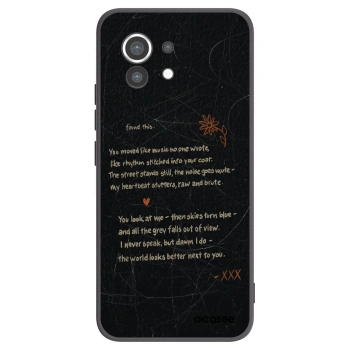 Picasee crna silikonska maskica za Xiaomi Mi 11 - POET