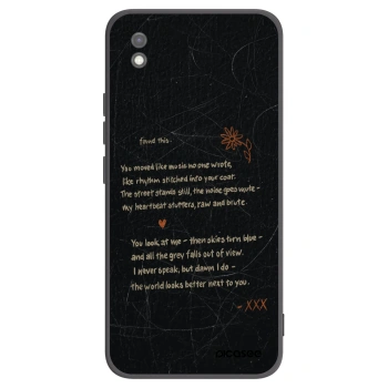 Picasee crna silikonska maskica za Xiaomi Redmi 9AT - POET