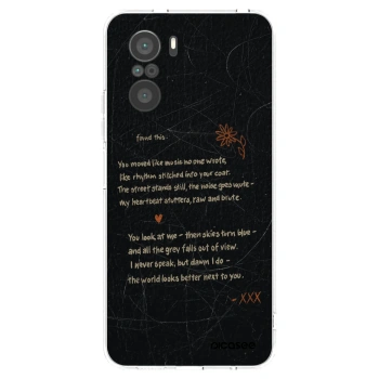 Picasee silikonska prozirna maskica za Xiaomi Poco F3 - POET
