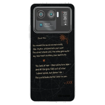 Picasee silikonska prozirna maskica za Xiaomi Mi 11 Ultra - POET
