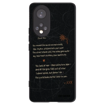 Picasee crna silikonska maskica za Huawei Nova 9 - POET