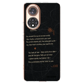 Picasee silikonska prozirna maskica za Huawei Nova 9 - POET
