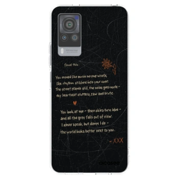 Picasee silikonska prozirna maskica za Vivo X60 Pro 5G - POET