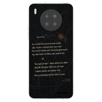 Picasee silikonska prozirna maskica za Huawei Nova 8i - POET
