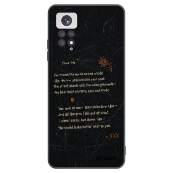 Picasee crna silikonska maskica za Xiaomi Redmi Note 11 - POET