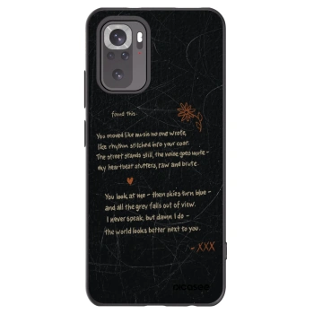 Picasee crna silikonska maskica za Xiaomi Redmi Note 11S 4G - POET