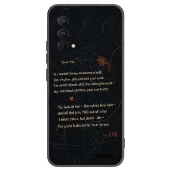Picasee crna silikonska maskica za Realme GT Master Edition 5G - POET