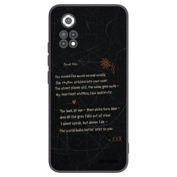 Picasee crna silikonska maskica za Xiaomi Poco X4 Pro 5G - POET