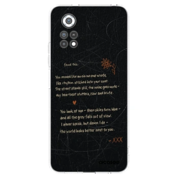 Picasee silikonska prozirna maskica za Xiaomi Poco X4 Pro 5G - POET