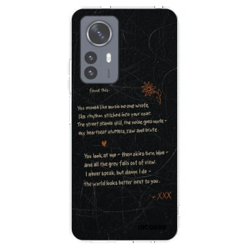 Picasee silikonska prozirna maskica za Xiaomi 12 Pro - POET
