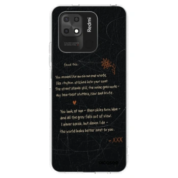 Picasee silikonska prozirna maskica za Xiaomi Redmi 10C - POET