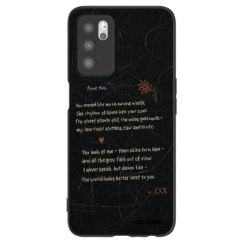 Picasee crna silikonska maskica za OPPO A16s - POET