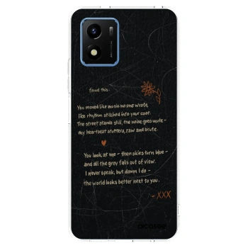 Picasee silikonska prozirna maskica za Vivo Y01 - POET