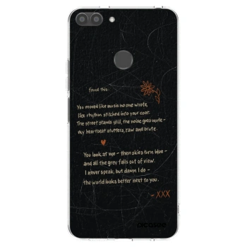 Picasee silikonska prozirna maskica za Huawei P Smart - POET