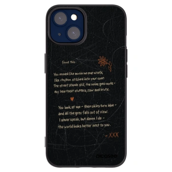 Picasee crna silikonska maskica za Apple iPhone 14 - POET