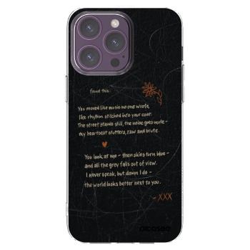 Picasee silikonska prozirna maskica za Apple iPhone 14 Pro Max - POET