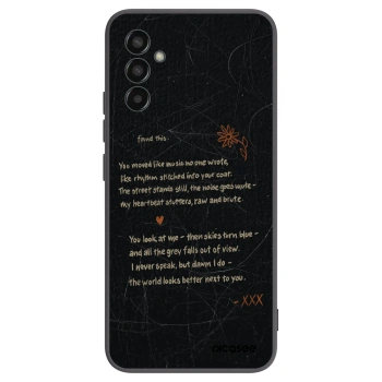 Picasee crna silikonska maskica za Samsung Galaxy M13 M135F - POET