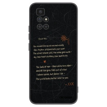 Picasee crna silikonska maskica za Xiaomi Redmi 10 (2022) - POET