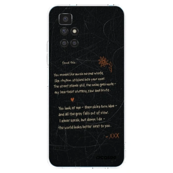 Picasee silikonska prozirna maskica za Xiaomi Redmi 10 (2022) - POET
