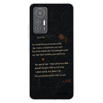 Picasee silikonska prozirna maskica za Xiaomi 12 Lite - POET