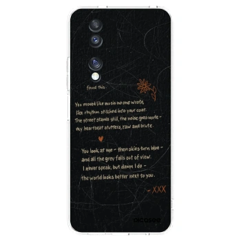 Picasee silikonska prozirna maskica za Honor 70 - POET