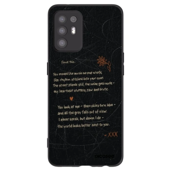 Picasee crna silikonska maskica za OPPO A94 5G - POET
