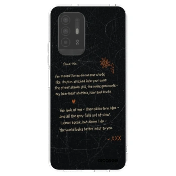 Picasee silikonska prozirna maskica za OPPO A94 5G - POET