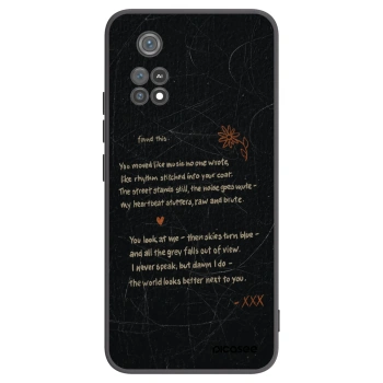 Picasee crna silikonska maskica za Xiaomi Poco M4 Pro - POET