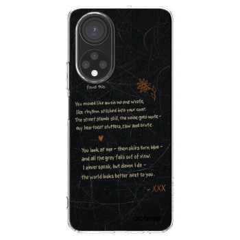 Picasee silikonska prozirna maskica za Honor X7 - POET