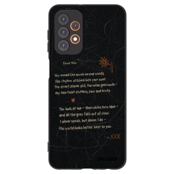 Picasee crna silikonska maskica za Samsung Galaxy A23 A236B 5G - POET