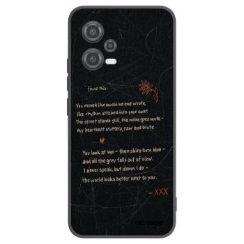 Picasee crna silikonska maskica za Xiaomi Poco X5 - POET