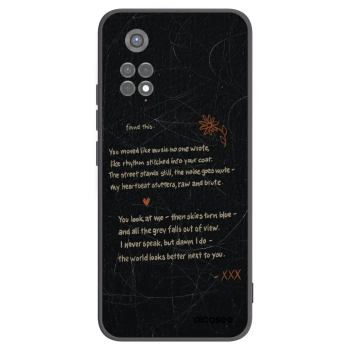 Picasee crna silikonska maskica za Xiaomi Redmi Note 11S 5G - POET