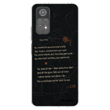 Picasee silikonska prozirna maskica za Xiaomi Redmi Note 11S 5G - POET