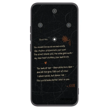 Picasee crna silikonska maskica za Honor Magic5 Lite 5G - POET