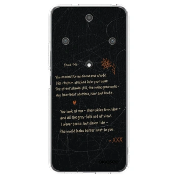 Picasee silikonska prozirna maskica za Honor Magic5 Lite 5G - POET