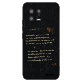 Picasee crna silikonska maskica za Xiaomi 13 - POET