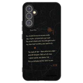 Picasee crna silikonska maskica za Samsung Galaxy A34 5G A346B - POET