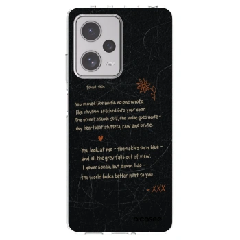 Picasee silikonska prozirna maskica za Xiaomi Redmi Note 12 Pro+ 5G - POET