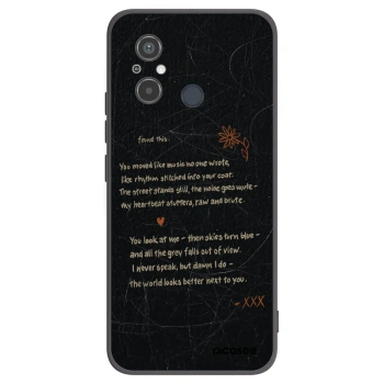 Picasee crna silikonska maskica za Xiaomi Redmi 12C - POET