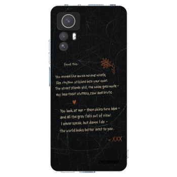 Picasee silikonska prozirna maskica za Xiaomi Redmi Note 12S - POET