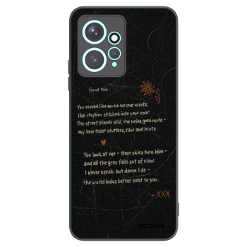 Picasee crna silikonska maskica za Xiaomi Redmi Note 12 4G - POET