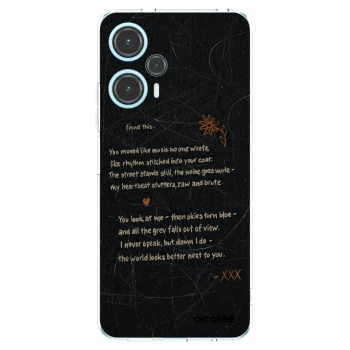 Picasee silikonska prozirna maskica za Xiaomi Poco F5 - POET