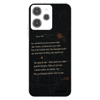 Picasee silikonska prozirna maskica za Xiaomi Redmi 12 4G - POET