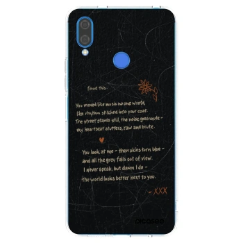 Picasee silikonska prozirna maskica za Huawei Nova 3i - POET