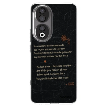 Picasee silikonska prozirna maskica za Honor 90 5G - POET