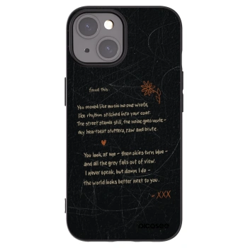 Picasee crna silikonska maskica za Apple iPhone 15 - POET