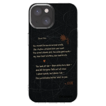 Picasee silikonska prozirna maskica za Apple iPhone 15 - POET