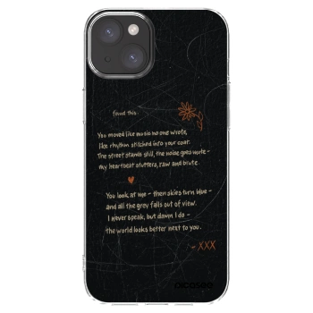 Picasee silikonska prozirna maskica za Apple iPhone 15 Plus - POET